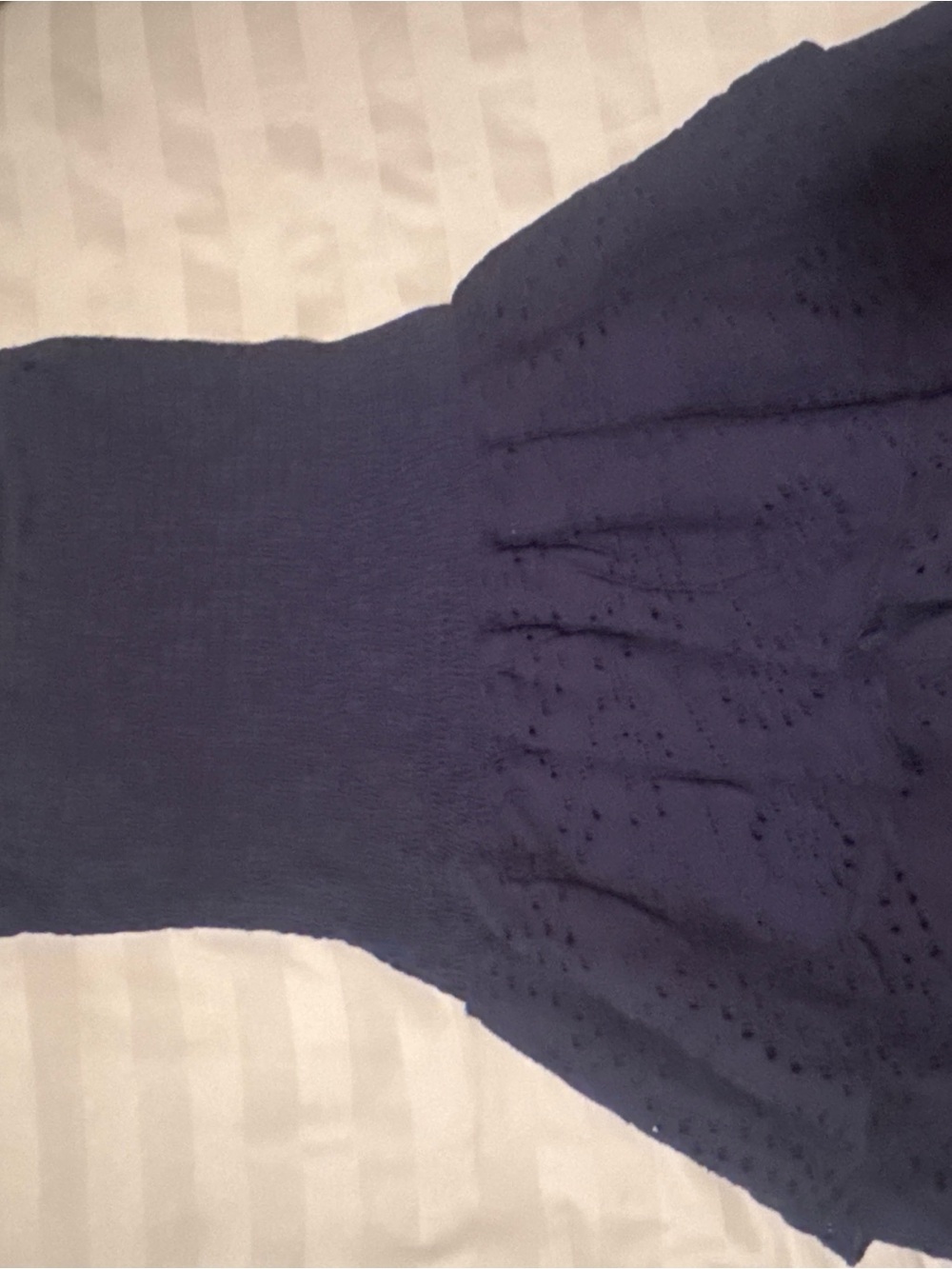Navy Blue Knit Dress